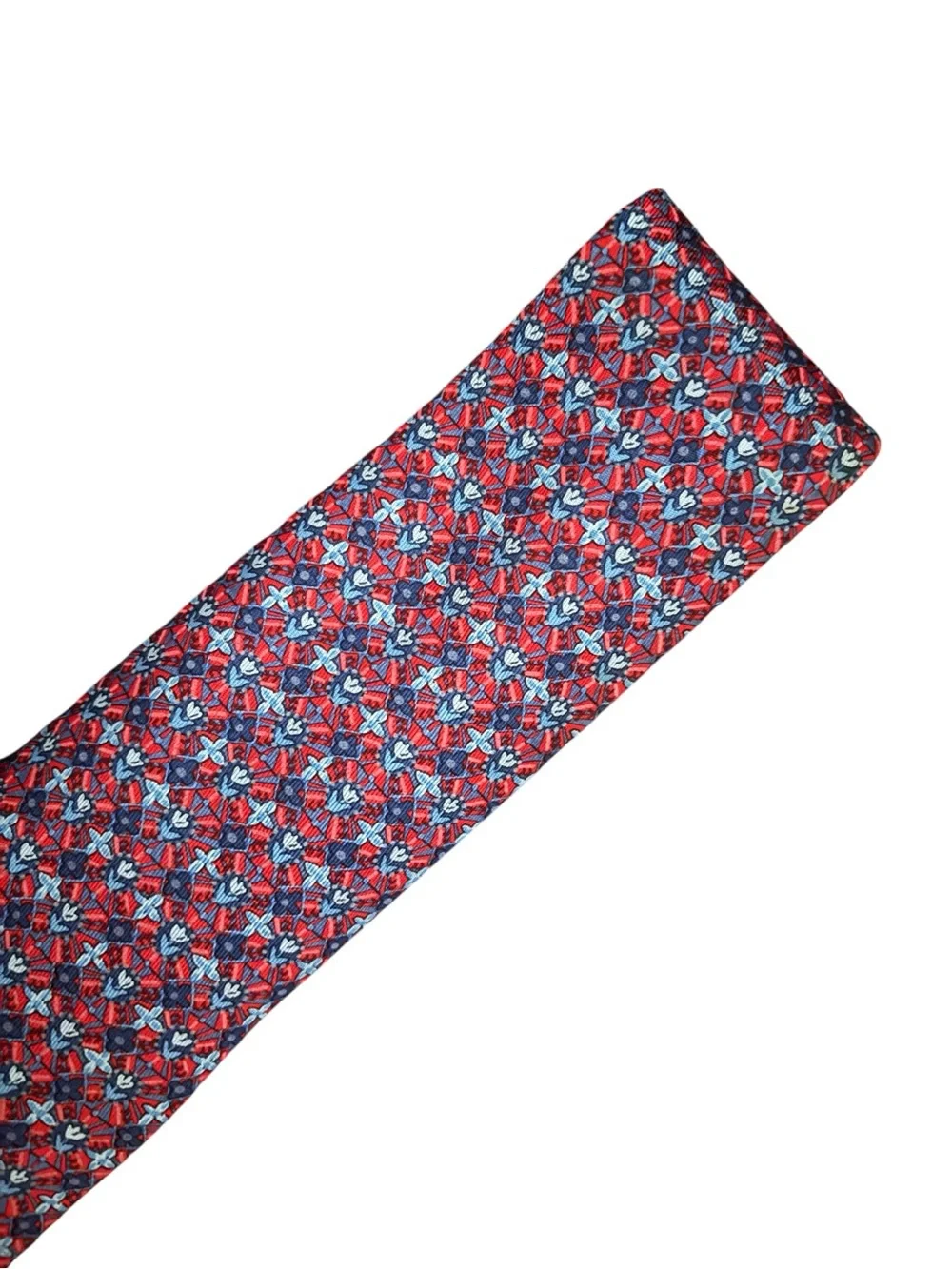 HERMÈS silk tie